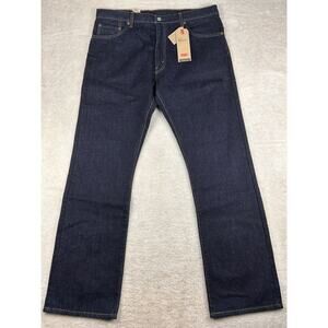 NEW Levi's 517 BootCut Jeans Mens 38x34 Blue Dark Wash Western Cowboy Cotton